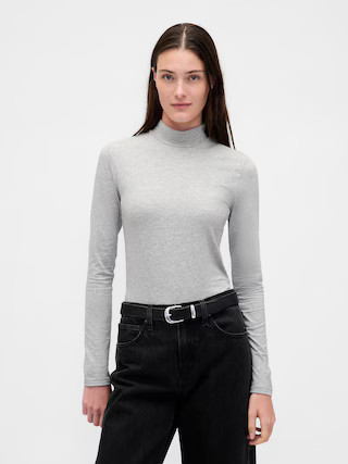 CloseKnit Jersey Mockneck T-Shirt | Gap (US)