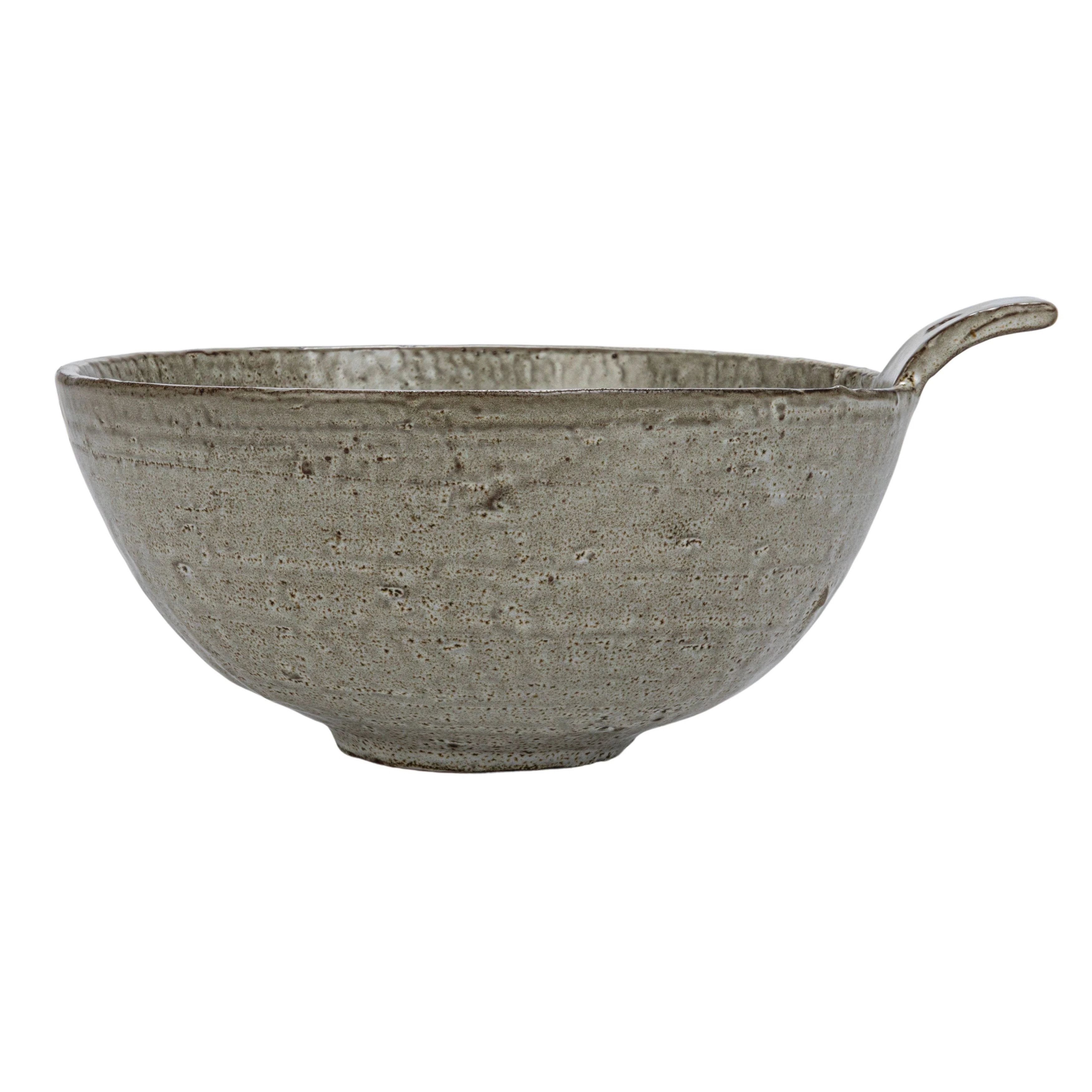 Union Rustic Large Stoneware Bowl With Handle | Wayfair | Wayfair North America