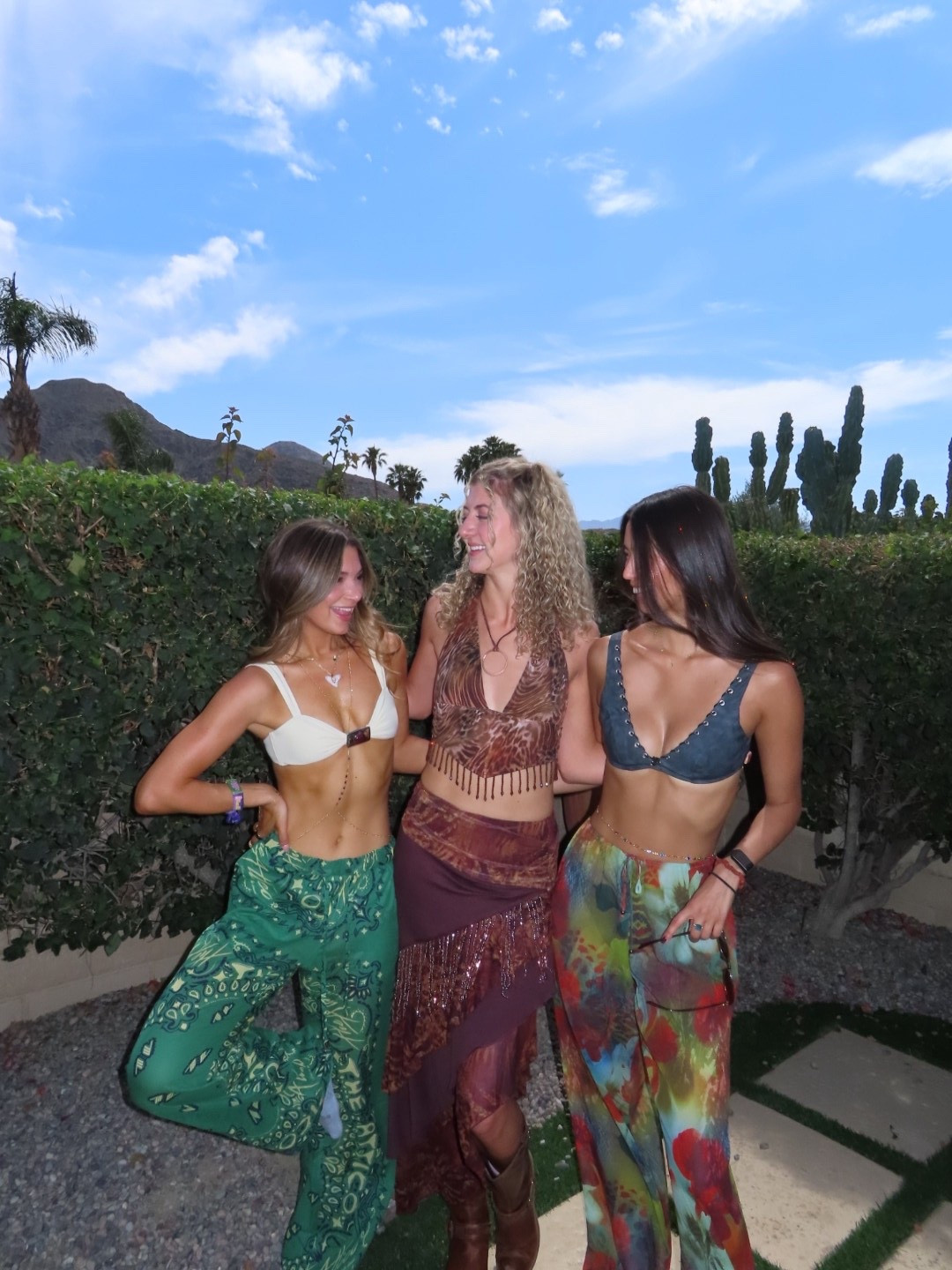 Coachella festival looks! Big pants and small tops are so in 

#LTKFestival #LTKTravel