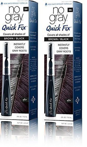 No Gray Quick Fix Instant Touch-Up for Gray Roots (Set of 2, Dark Brown) | Amazon (US)