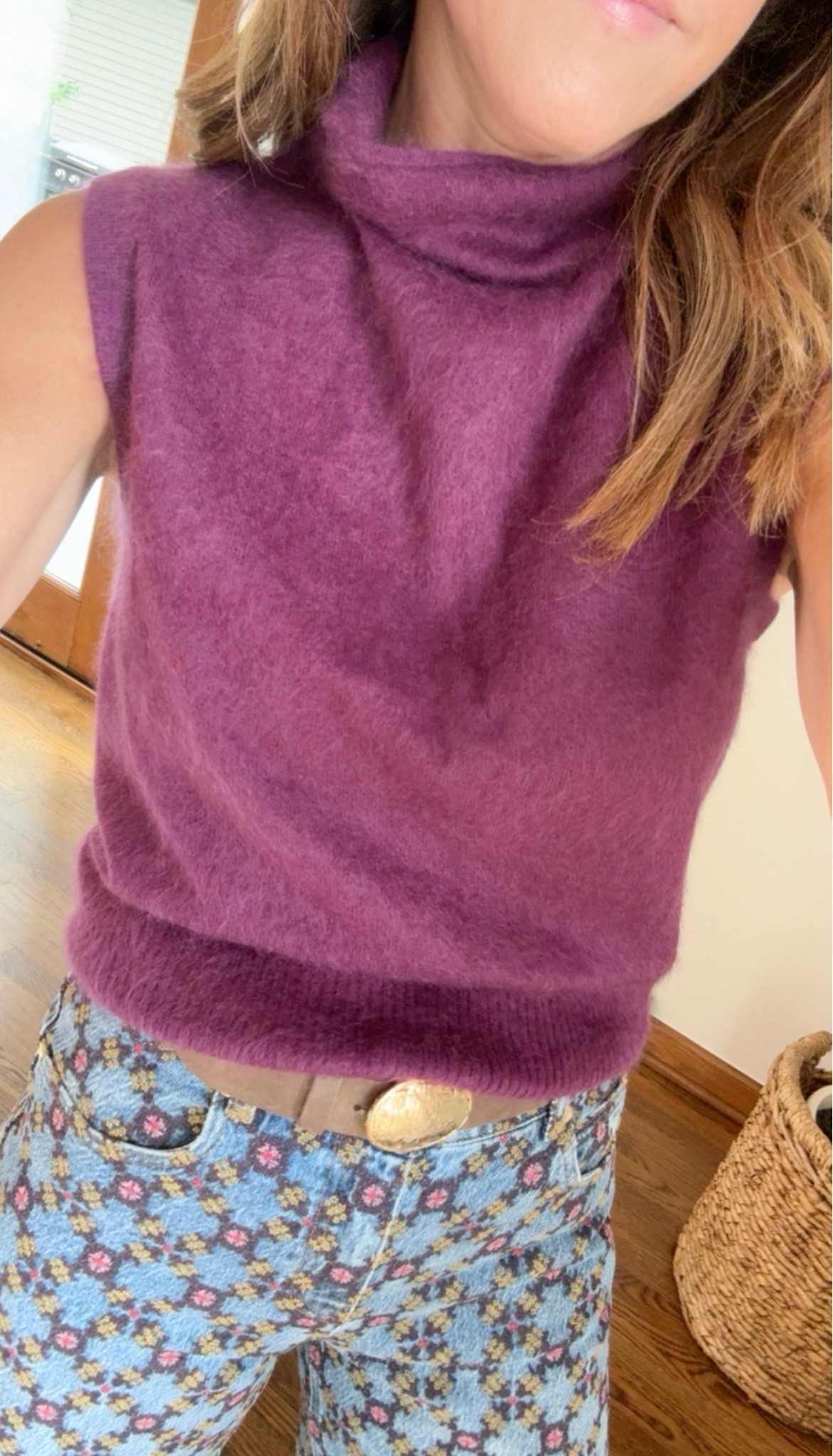 Color!!! 

A fun color combo!
Jeans fit tts, 25 here
XS sweater 
Flats tts

#LTKootd #LTKmomlife #LTKOver40

#LTKSeasonal #LTKOver40