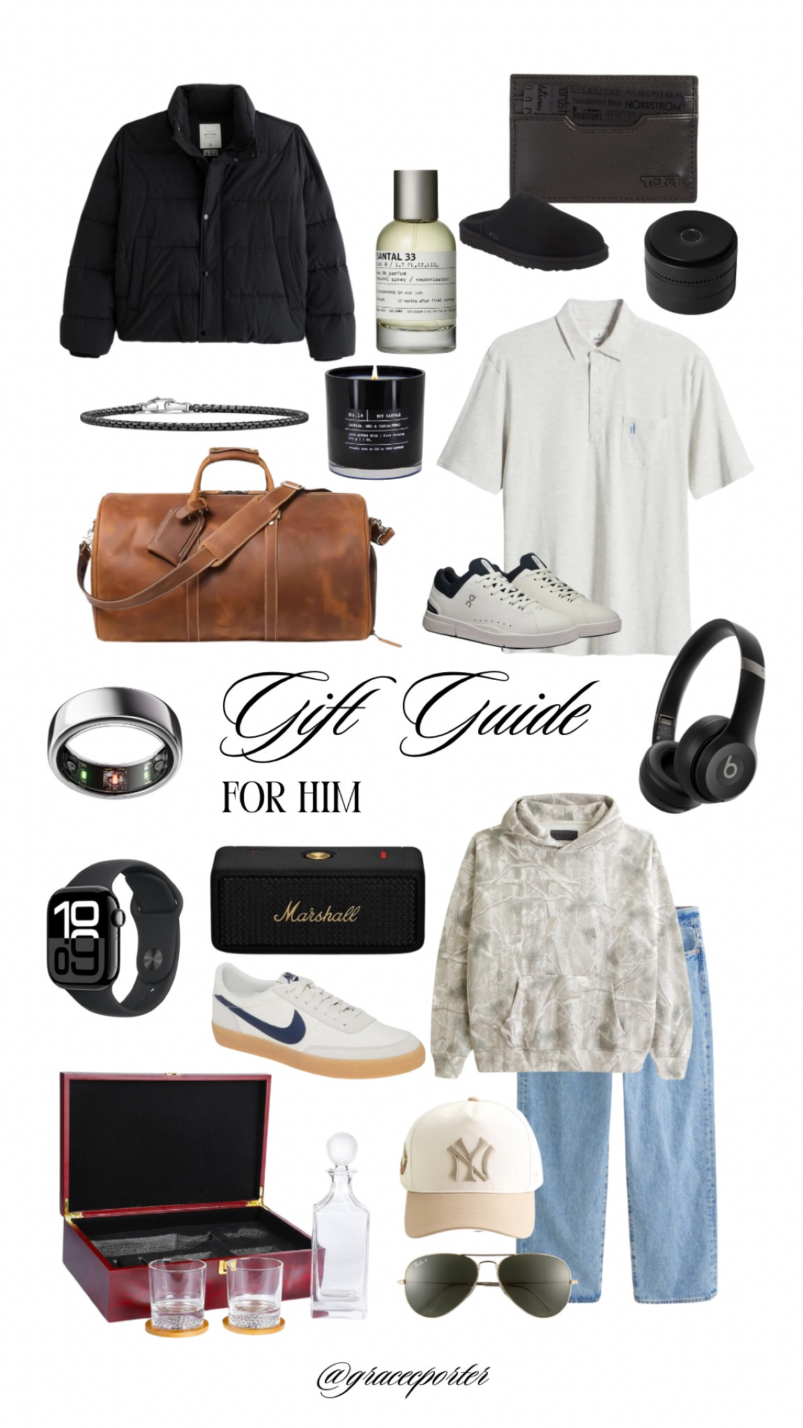 GIFT GUIDE FOR HIM! Some top selects and trending items for the man. 

#LTKGiftGuide #LTKHoliday #LTKStyleTip