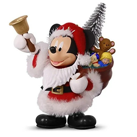 Hallmark 2495QXD6145 Disney Mickey Mouse Santa Keepsake Christmas Ornaments | Walmart (US)