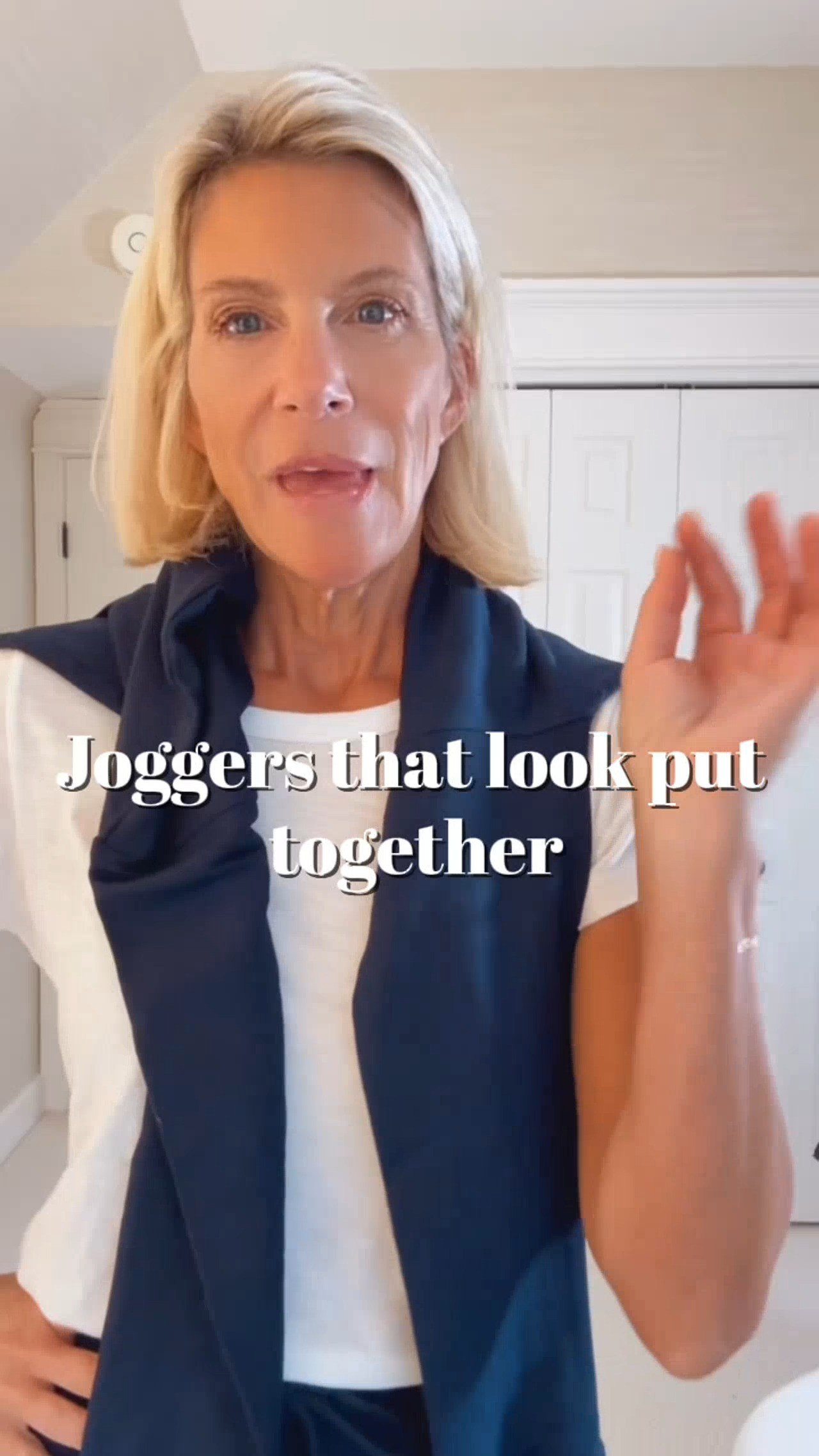  #ad Joggers and a matching zip up that look put together, never sloppy. Cozy and lightweight, so they work just as well for travel as for a quiet night at home. Helen Jon Luxe. #LTKover40 #LTKstyletip 

 