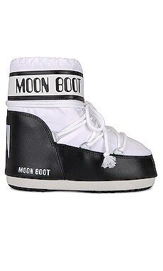 MOON BOOT Icon Low Nylon Boot in White from Revolve.com | Revolve Clothing (Global)