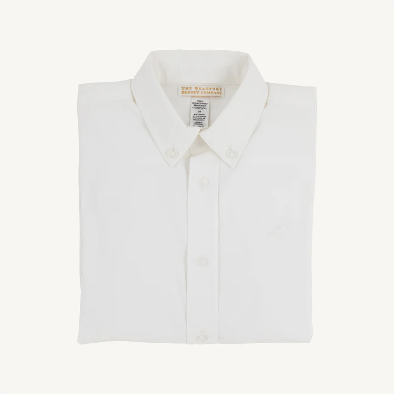 Prepletic™ Dean's List Dress Shirt - Worth Avenue White | The Beaufort Bonnet Company