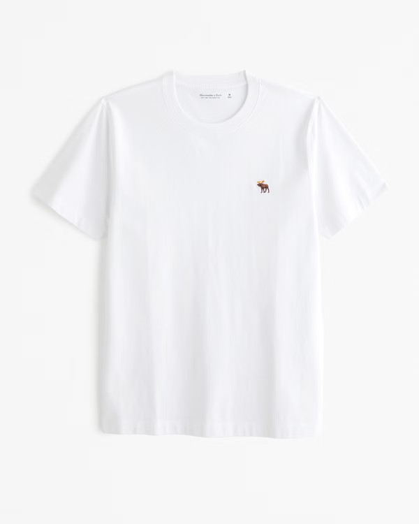 Men's Slim Polished Signature Icon Tee | Men's | Abercrombie.com | Abercrombie & Fitch (UK)