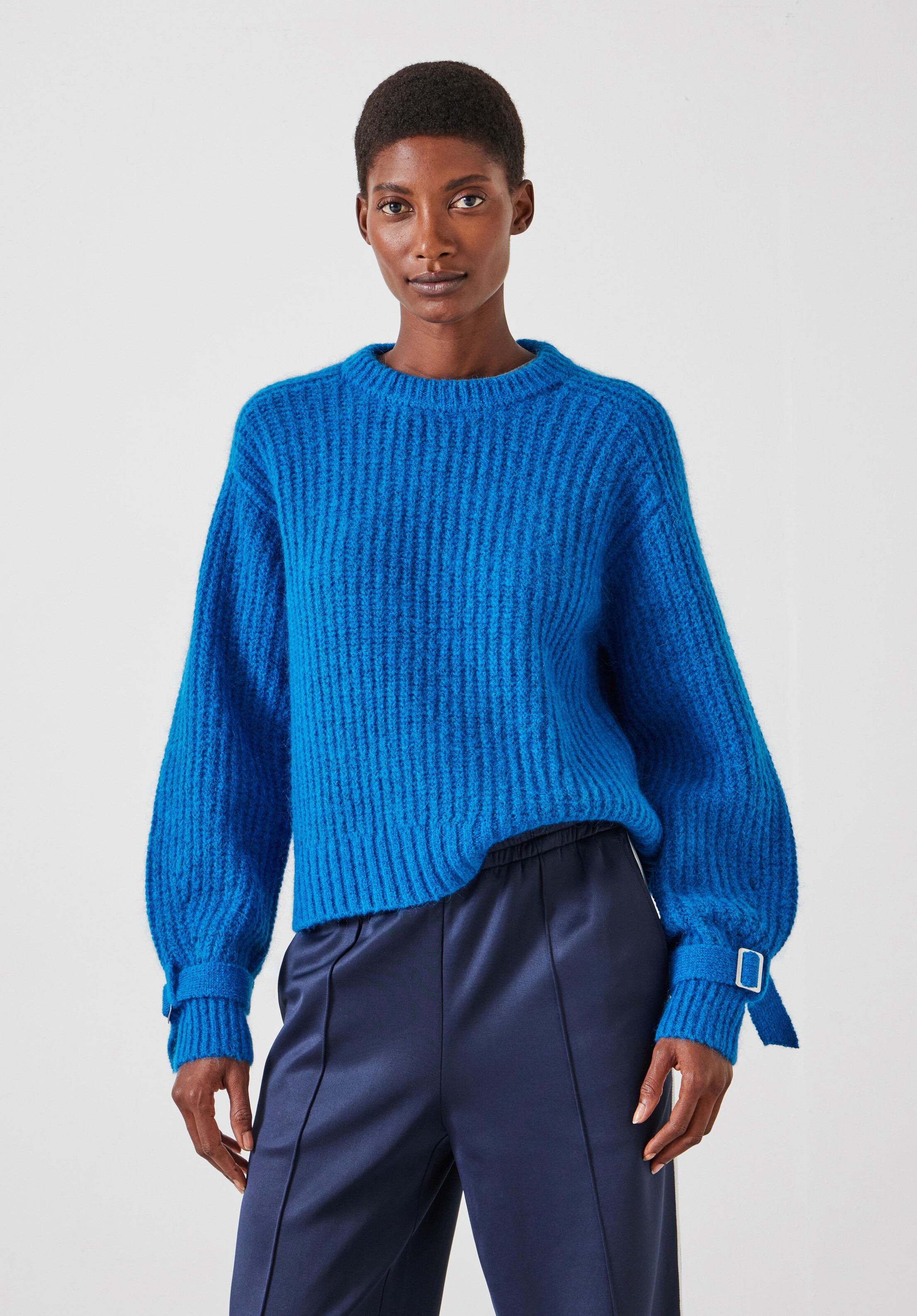 Francis Tie and Buckle Detail Jumper | Hush UK