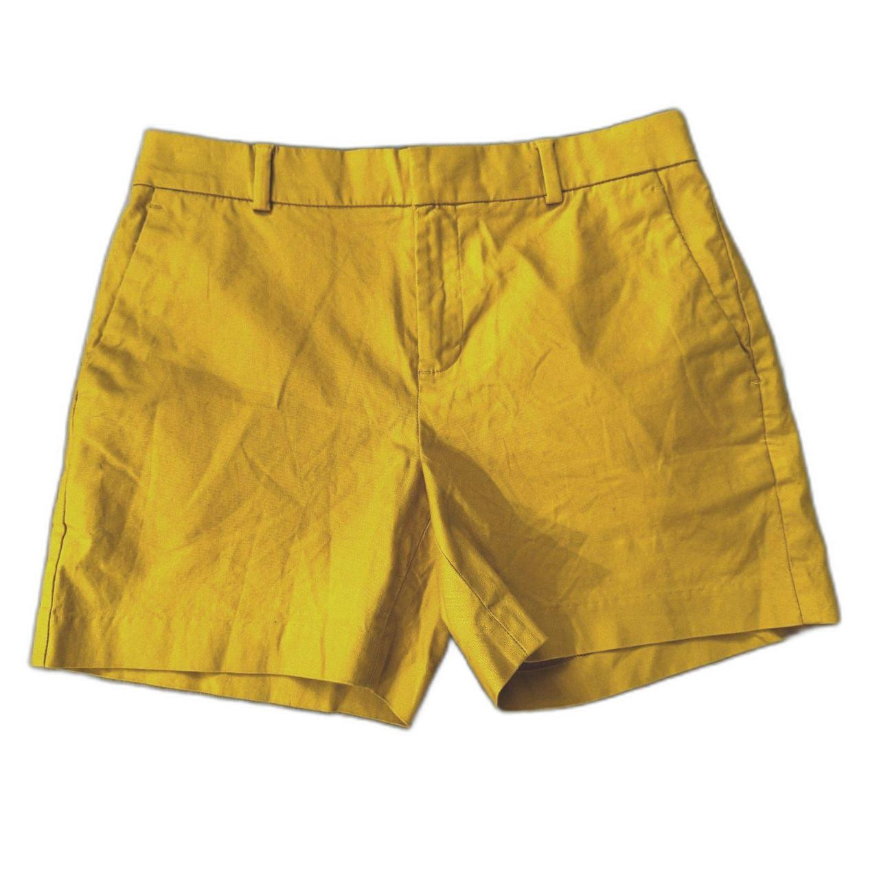 Banana Republic Women's Shorts - Yellow - 0 | Depop US