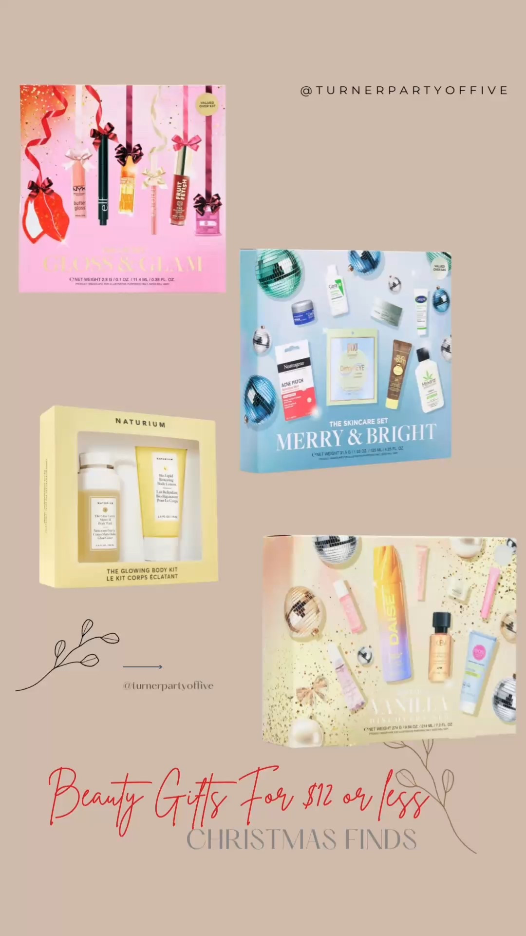 These are the perfect items to gift this season without breaking the bank! Target, target style, gift set, beauty, stocking stuffers 

#LTKHoliday #LTKFindsUnder50 #LTKCyberWeek