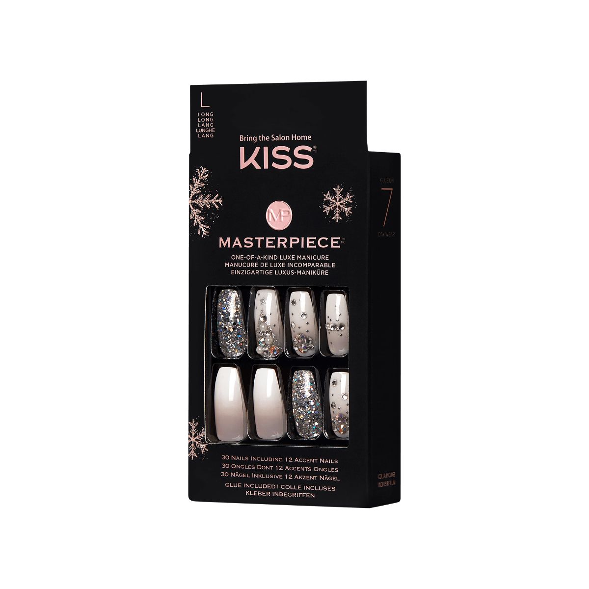 KISS Masterpiece Holiday Nails - Champagne | KISS, imPRESS, JOAH