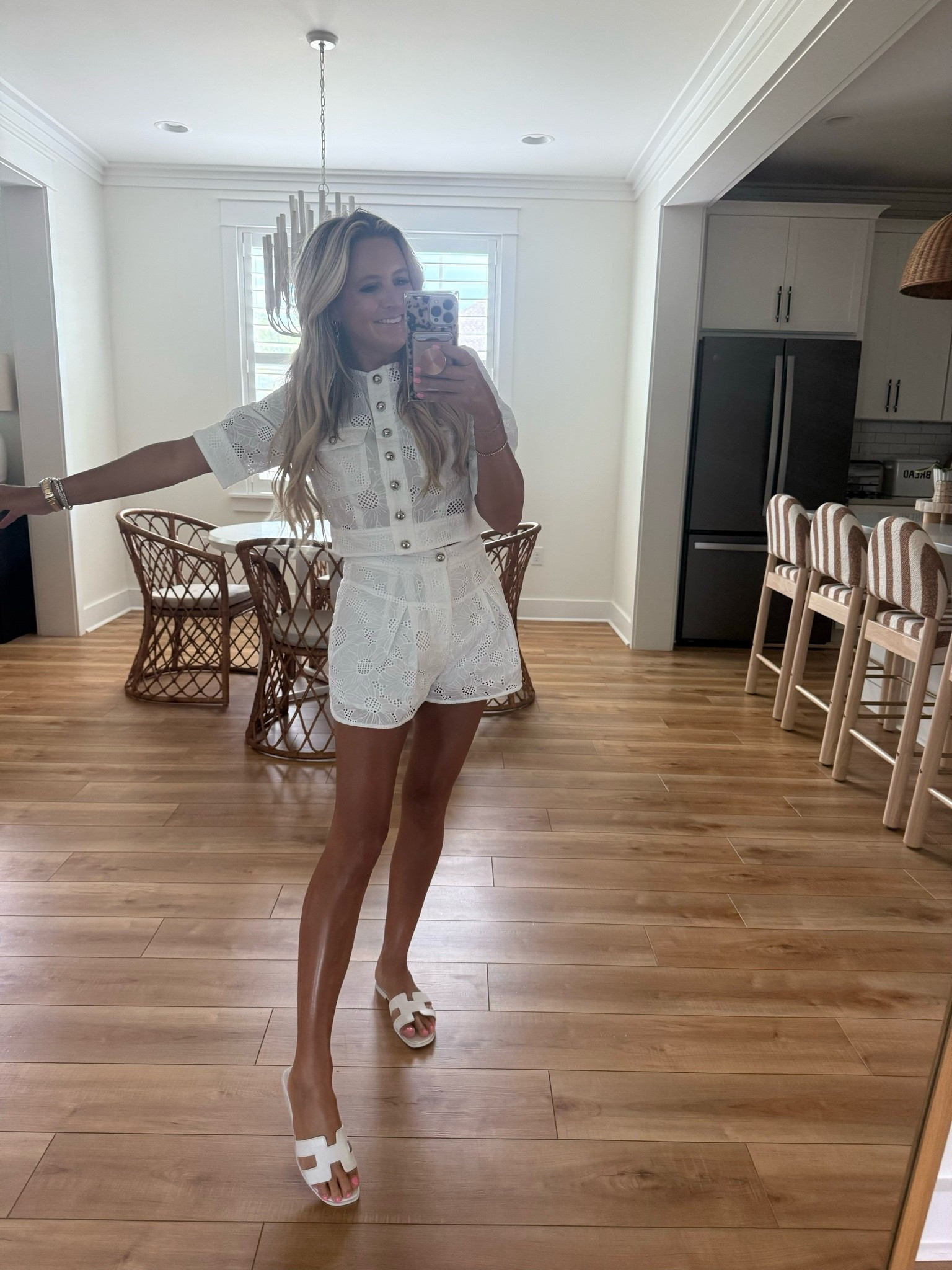 Wore this cutie set to lunch today with a friend

#LTKootd #LTKSeasonal #LTKgrwm