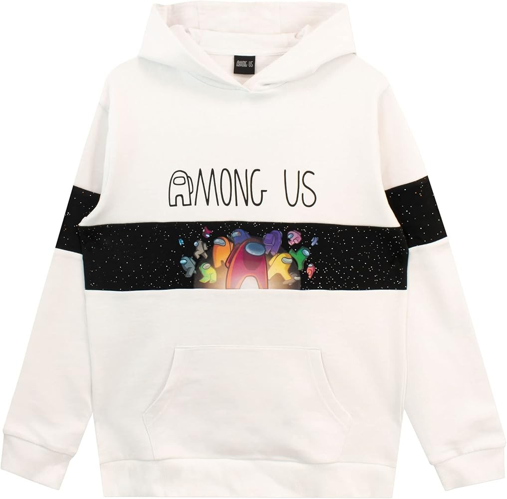 Among Us Boys Hoodie Long Sleeve Kids Gaming Hooded Sweatshirt | Amazon (US)