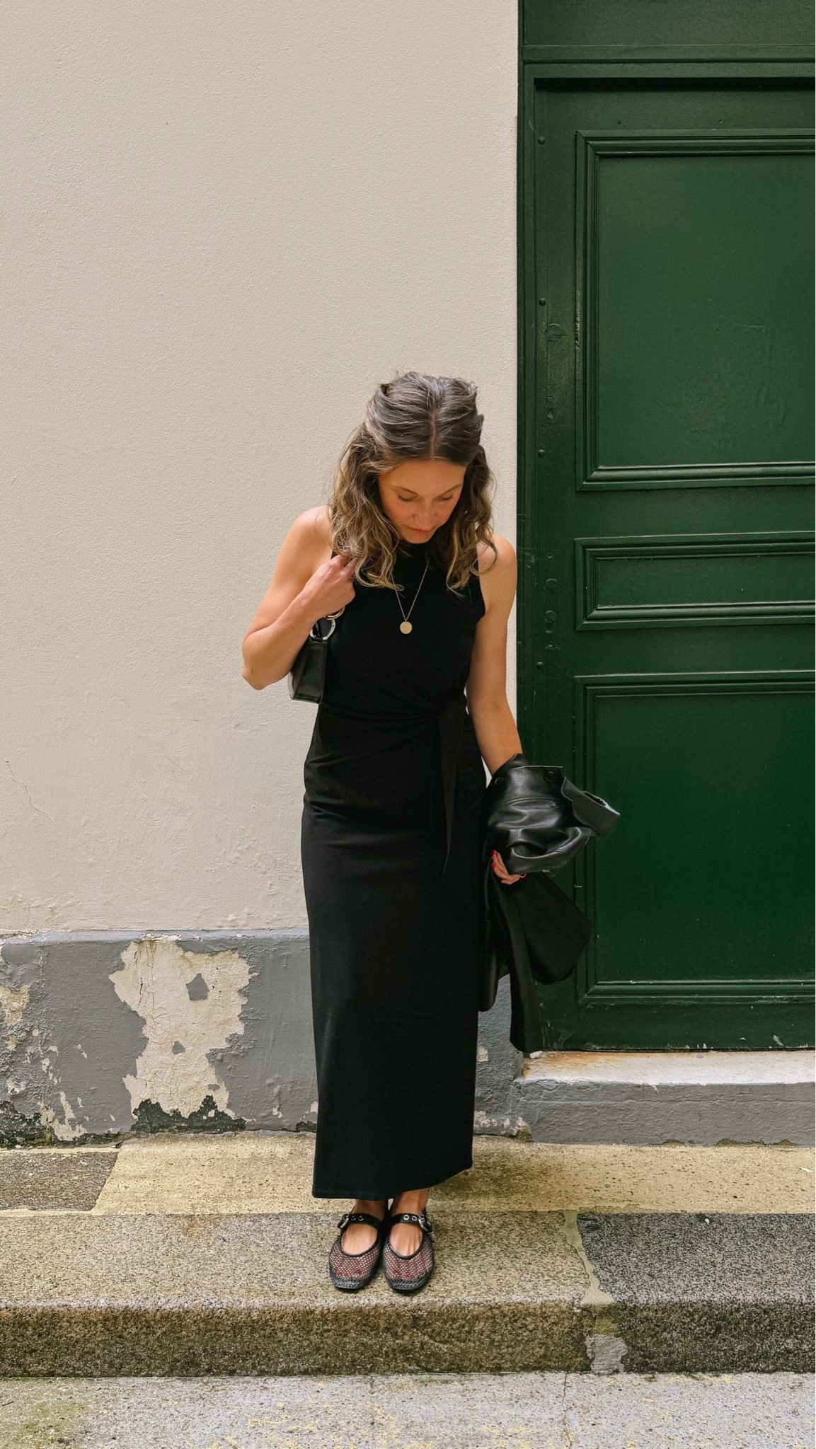 Paris OOTN

Sèzane dress, 2, TTS. Steve Madden mesh flats, sold out, similar linked. Sèzane leather jacket, 2, TTS but runs small in the shoulders. Staud bag.

#LTKootd #LTKTravel #LTKOver40