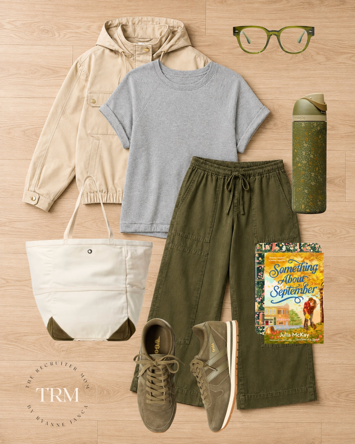 Easy everyday fall look with olive utility pants, a short sleeve sweatshirt + sneakers 💚 #EverydayStyle #FallStyle

#LTKSeasonal #LTKOver40 #LTKMidsize