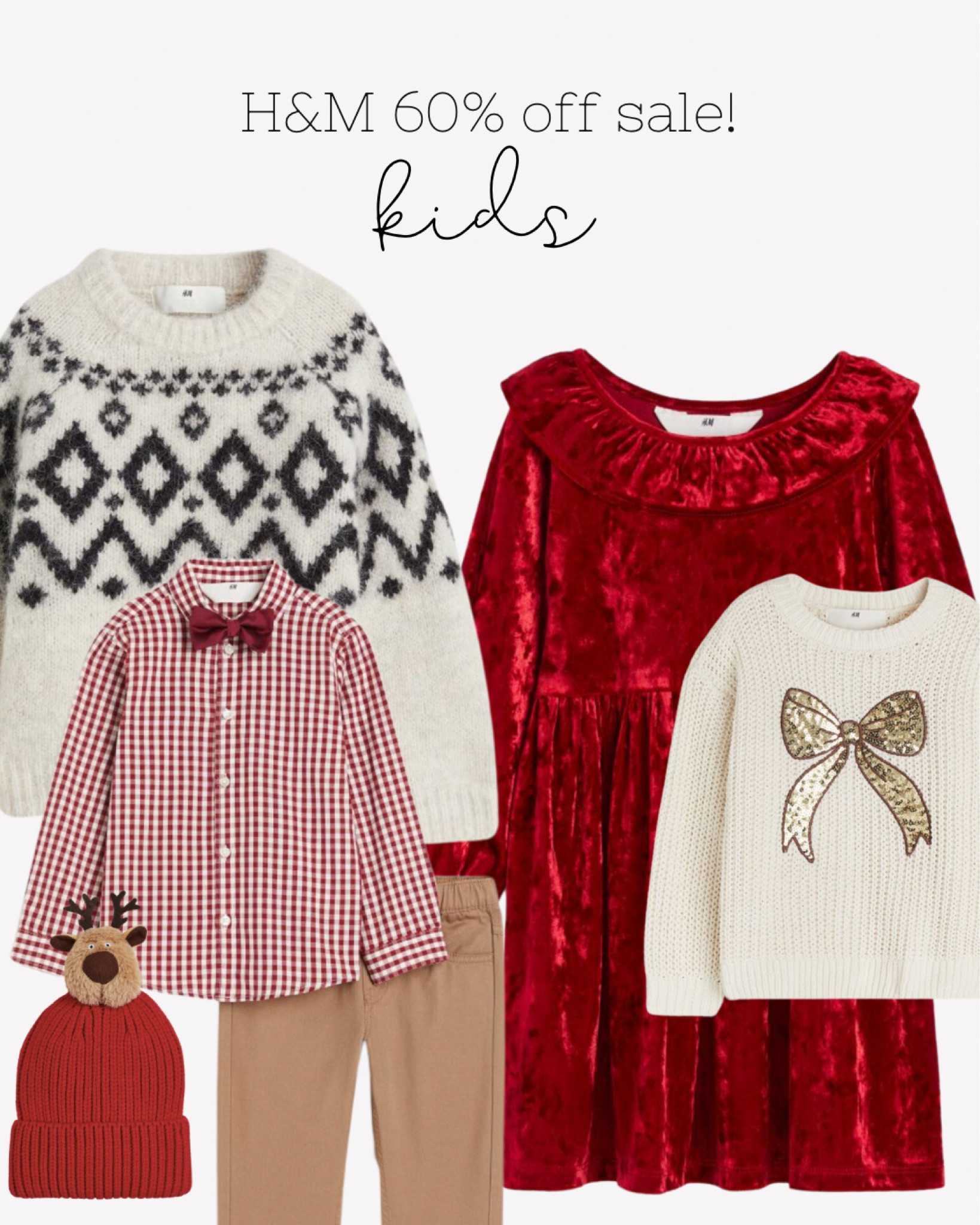 Up to 60% off sale live at H&M! How cute is their children’s collection?! 

#LTKkids #LTKsalealert #LTKHoliday