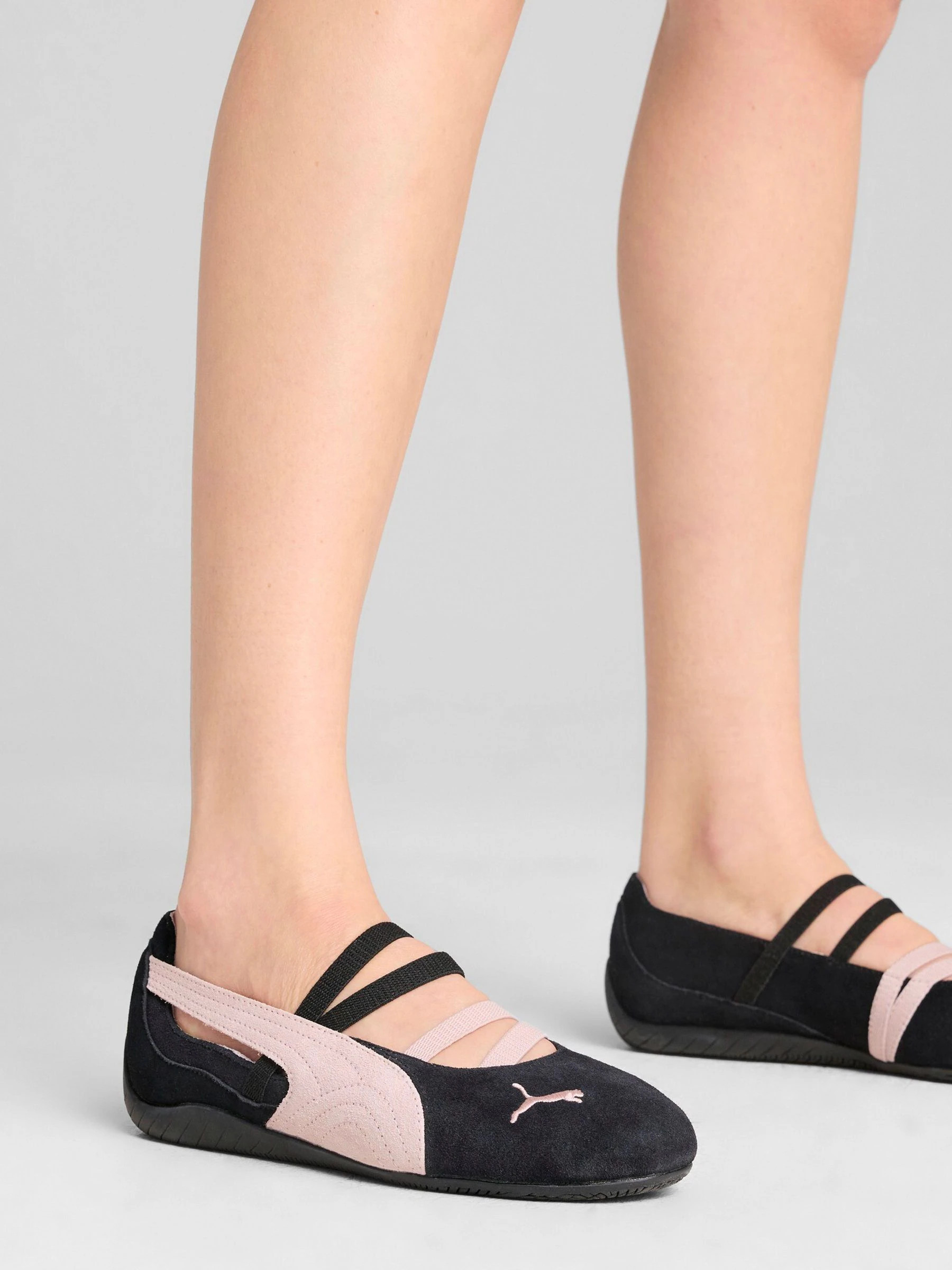Puma Puma Black/Pink Speedcat Ballet Flats | Next US