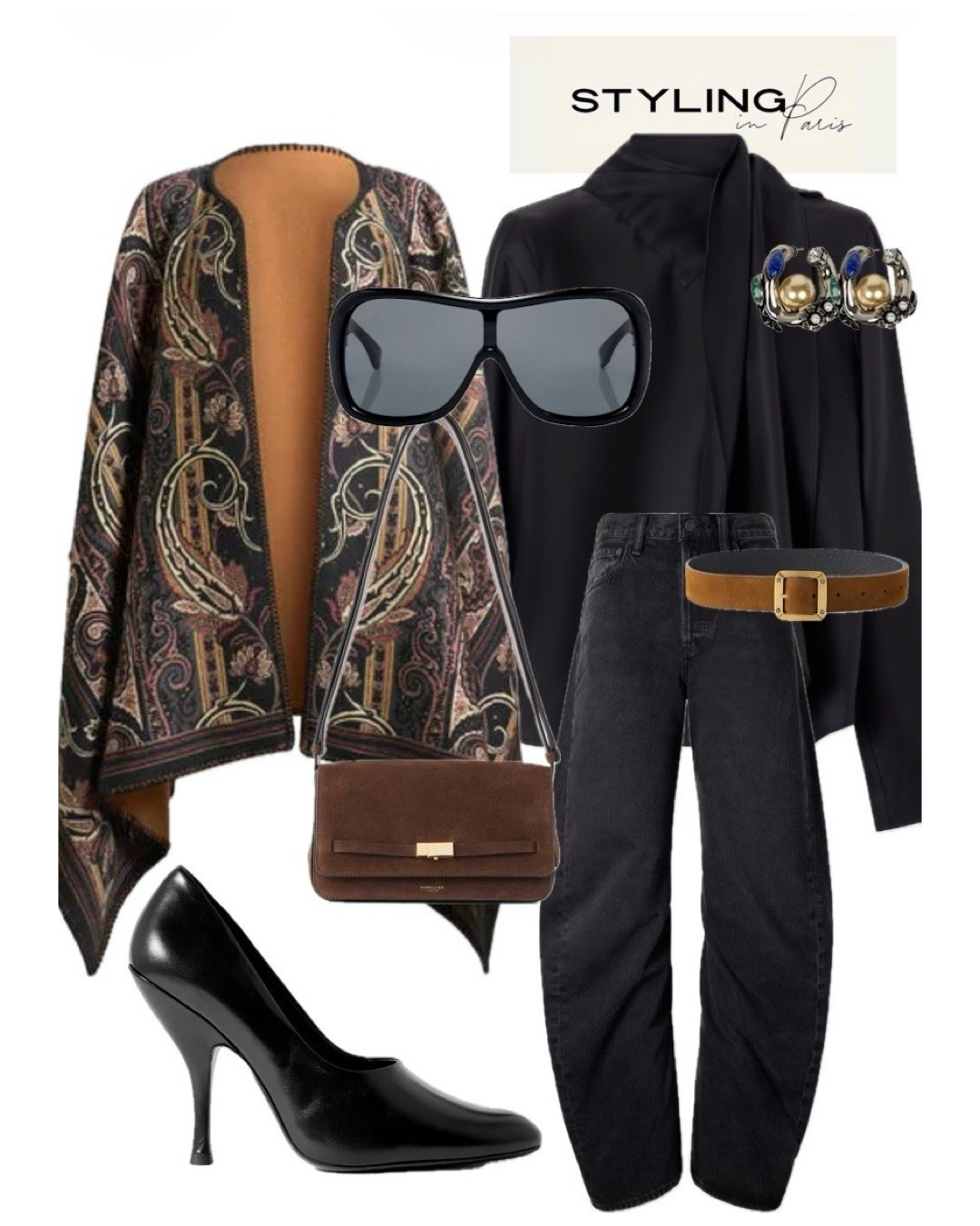 A cape simply changes the way you move: a little more dramatic, a little more nonchalant.

Etro has always understood this kind of romance: rich textures, unexpected patterns, and clothes that feel as though they belong to another chapter of the story.

For autumn, I’d take the cape over the coat whenever I want the outfit to feel less practical and a little more poetic.