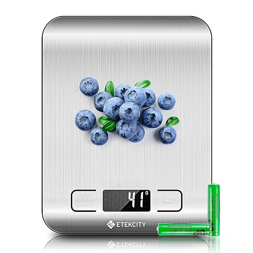 Etekcity Food Kitchen Scale, Digital Grams and Ounces for Weight Loss, Baking, Cooking, Keto and ... | Amazon (US)