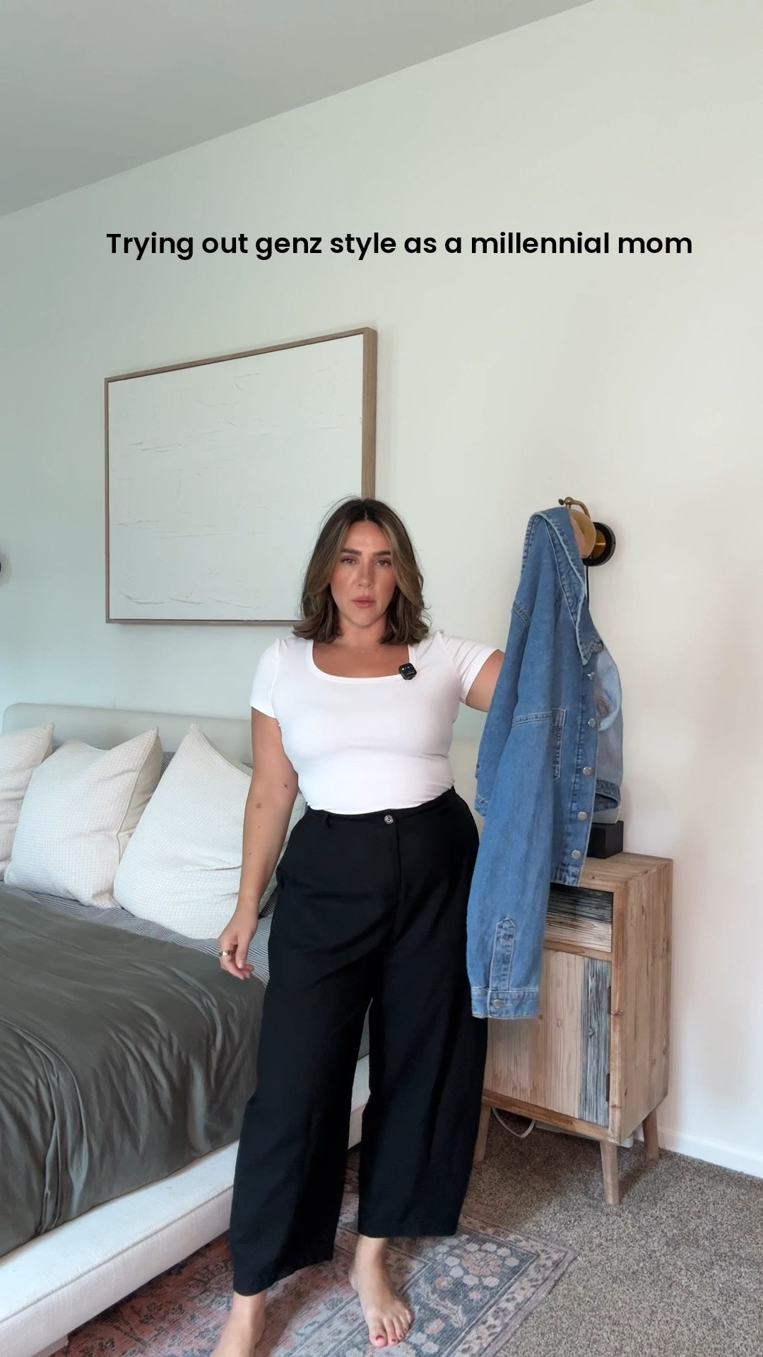 Recreating millennial outfits in 2025, mom style, fall style, Amazon fashion. Size L :) 

#LTKWorkwear #LTKMidsize #LTKStyleTip