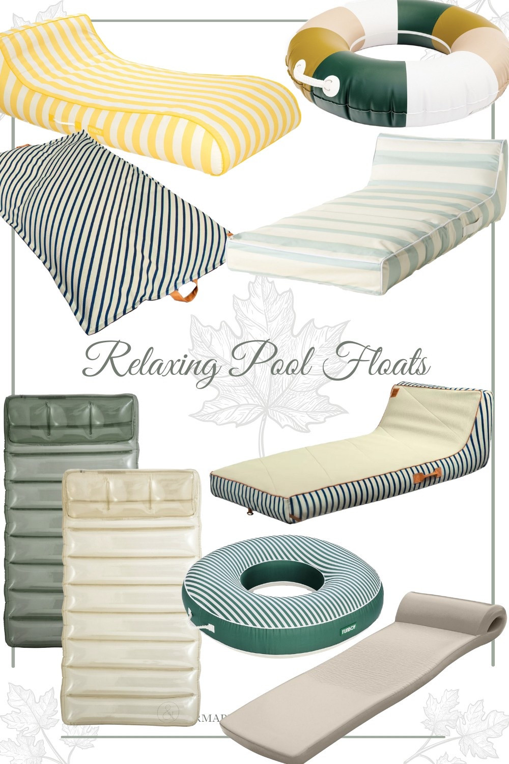 Relaxing pool floats for the summer 

#LTKSwim #LTKSeasonal #LTKSummerEdit