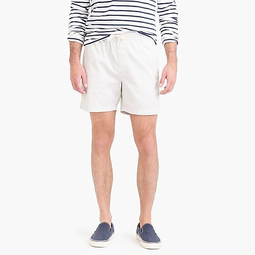 6" dock short in stretch chino | J. Crew US