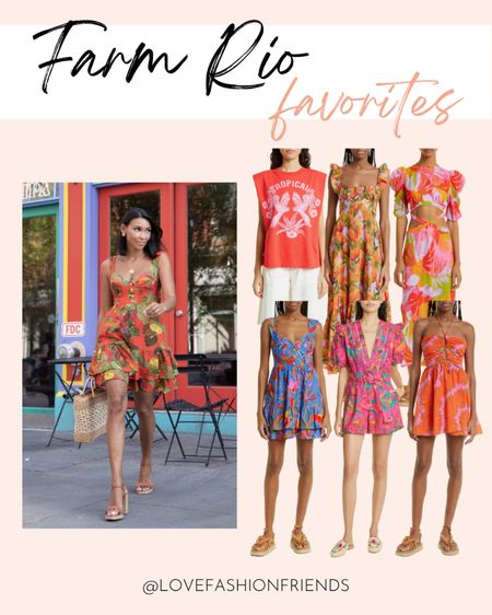 Spring dresses, farm rio favorites , vacation outfits 

#LTKstyletip