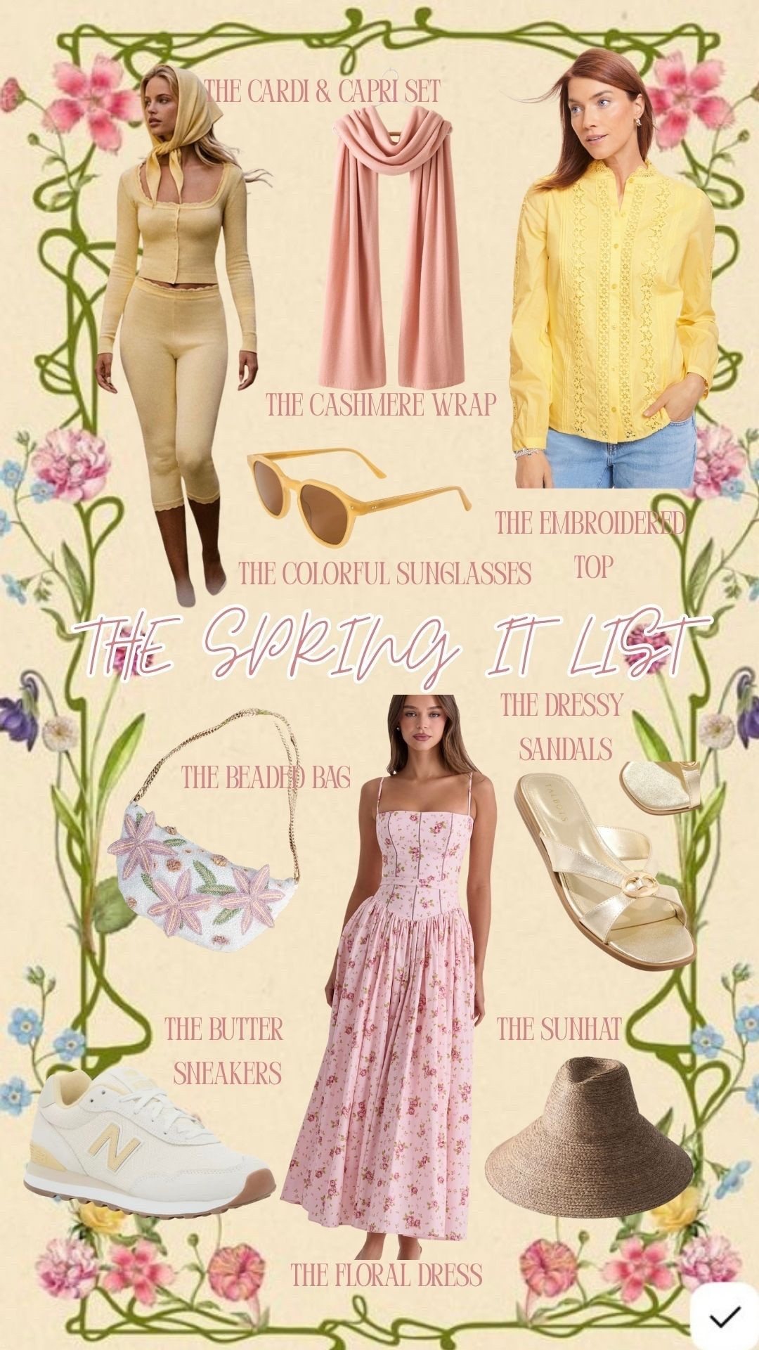 The spring it list 

#LTKMidsize #LTKSeasonal