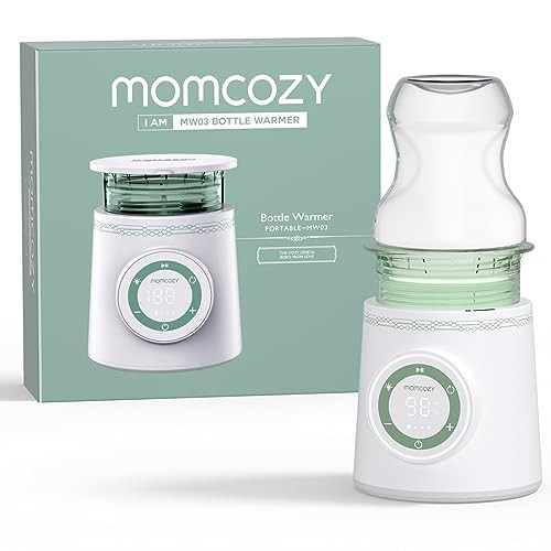 Momcozy Portable Bottle Warmer for Travel, Double Leak-Proof Travel Bottle Warmer with Fast Heating, Safety Material Baby Bottle Warmer for Dr. Brown, Philips Avent, Medela, Tommee Tippee, Comotomo | Amazon (US)