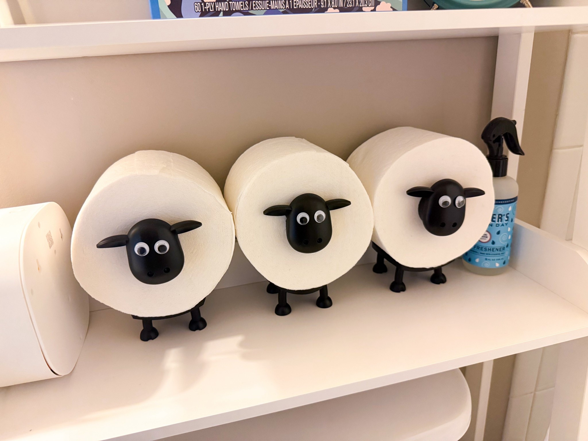 Sheep TP holders 🥹🤣  

#LTKHome #LTKFamily #LTKFindsUnder50