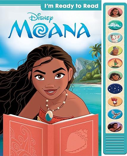 Disney Moana - I'm Ready to Read with Moana Interactive Read-Along Sound Book - Great for Early R... | Amazon (US)