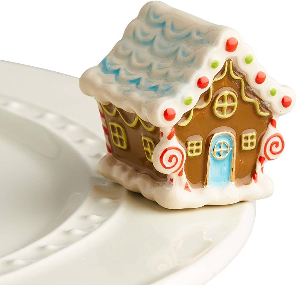 Nora Fleming Candyland Lane (Gingerbread House) - Hand-Painted Ceramic Christmas Decor - Winter M... | Amazon (US)