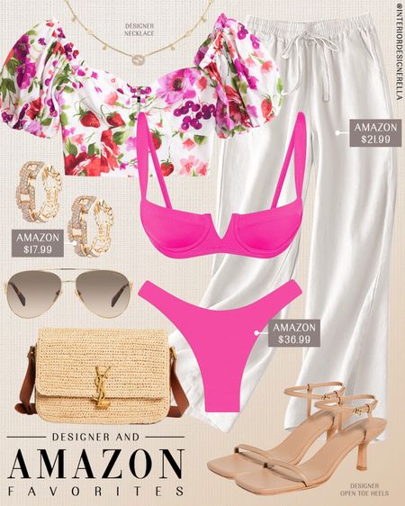 $21.99 Amazon linen pants + $36.99 Amazon bikini!✨ Share this post with a friend!!🤗 Click on the “Shop OOTD Collages” collections on my LTK to shop this post and more!🤗 Have an amazing day!! Xo!!

#LTKswim #LTKfindsunder100 #LTKfindsunder50