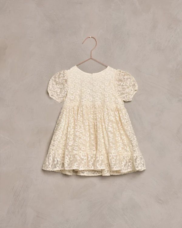 Quinn Dress | Flower Embroidered Mesh | Noralee