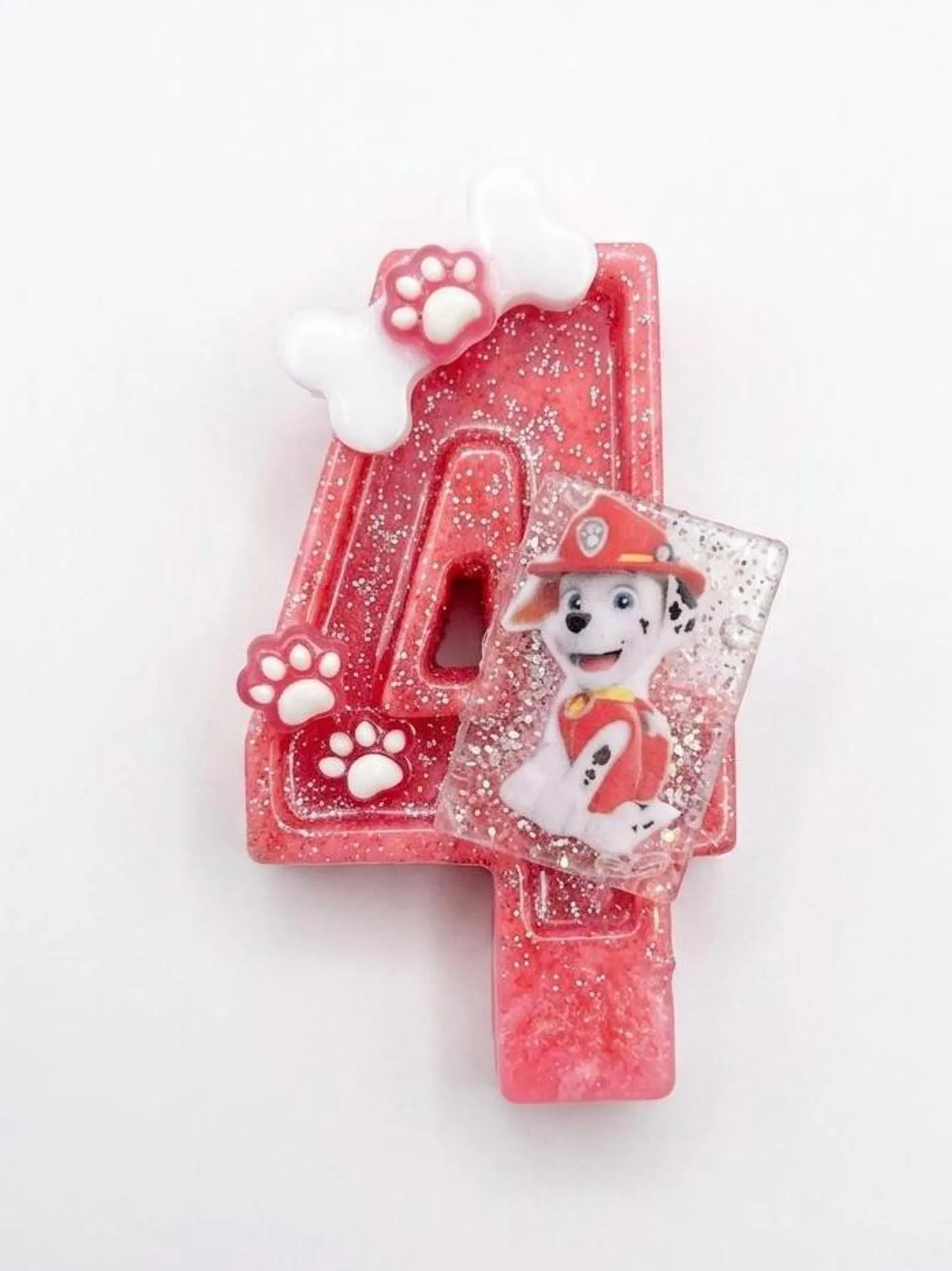 Custom Number Birthday Candle | Paw Patrol | Pup Birthday | Rubble | Etsy (Global)