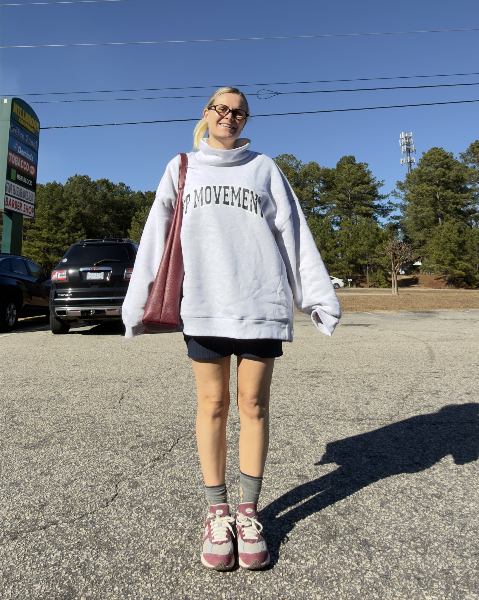 Fall outfit, comfy outfit, victory set, fp movement, free people, travel outfit, new balance, RL bear socks, blue light glasses

#LTKTravel #LTKootd