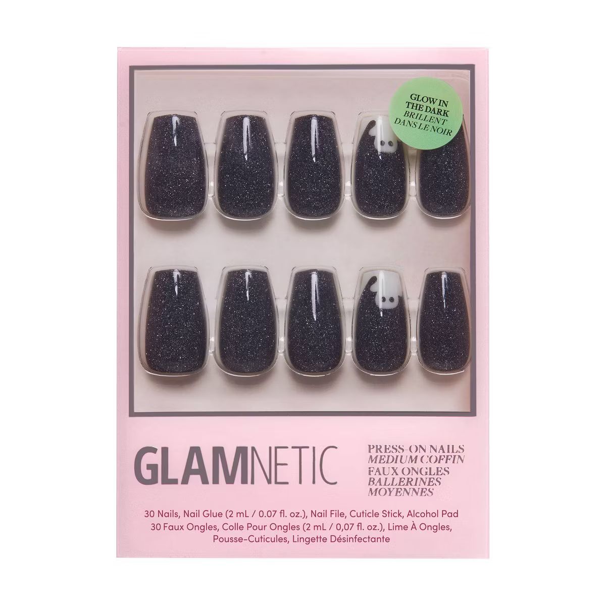 Glamnetic Phantom Glow Press-On Nails - 30ct - Ulta Beauty | Target