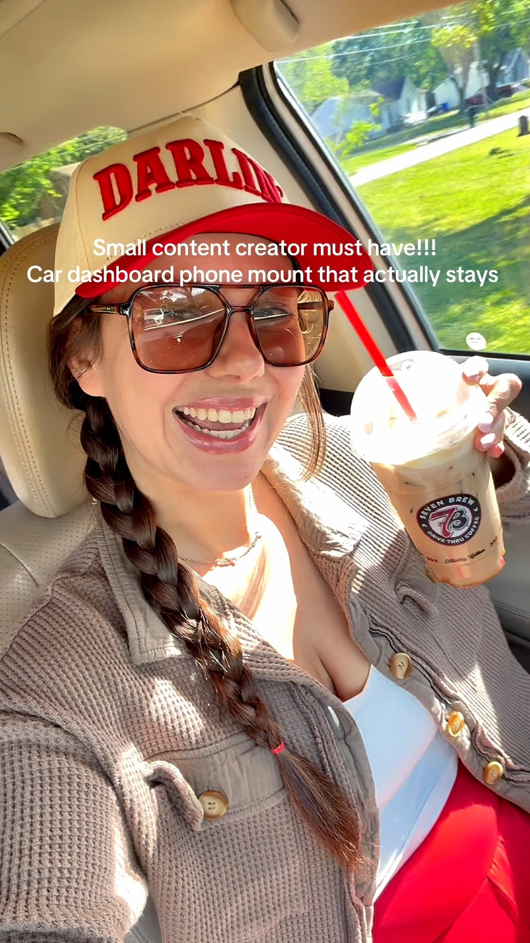 Content creator MYST HAVE. A good phone mount and here is the best one I’ve used! I have a leather dashboard and it still sticks so strong! I love that I can film with my front and back camera without moving the mount.

#LTKvlog
