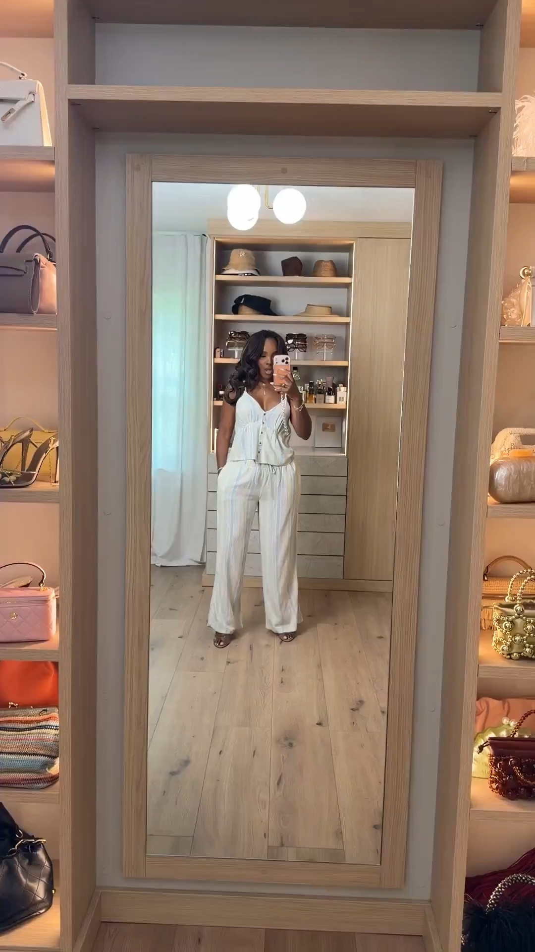 This set is literally so cute! I love the stripes on it. Catch me wearing this to run errands as elevated everyday wear for the summer. Also perfect for girls' brunch and casual dates. Can't believe it's from Walmart!

#LTKgrwm #LTKootd #LTKmomlife