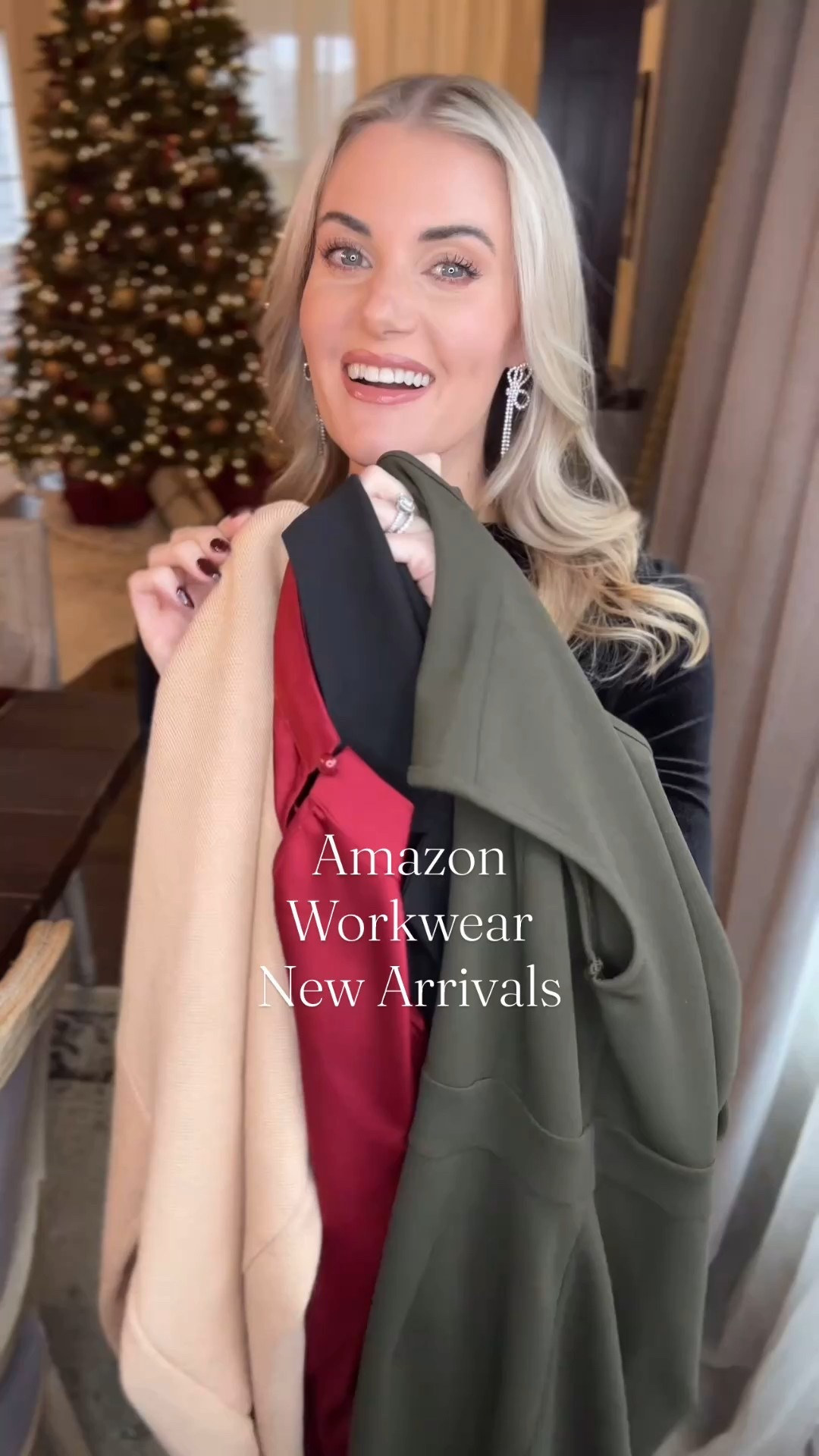 Amazon Black Friday holiday outfits - These pieces from @gracekarin_brand are so elegant and perfect for the holidays. Several of these are currently on sale during Black Friday week + additional discount codes below! 

- Cropped Knit Sweater Blazer - 20% off with code: TXQJTH2T until 11/23

- Satin long sleeve with key-hole button detail - 50% off with code: WDQSN7RY until 11/24

- Long Sleeve Business Wrap Dress - 30% off with code: WPK8AIH9 until 11/25

- Cap Sleeve Ruched Midi Dress - 30% off with code: TJUZLC4V until 11/23

Follow me @caitlinzintl for easy elevated outfits, beauty favorites, and home finds. Xo

#gracekarin #workwearinspo #officewearstyle #holidayoutfit #amazonfashionfinds #amazonfinds 

#LTKCyberWeek #LTKHoliday #LTKWorkwear
