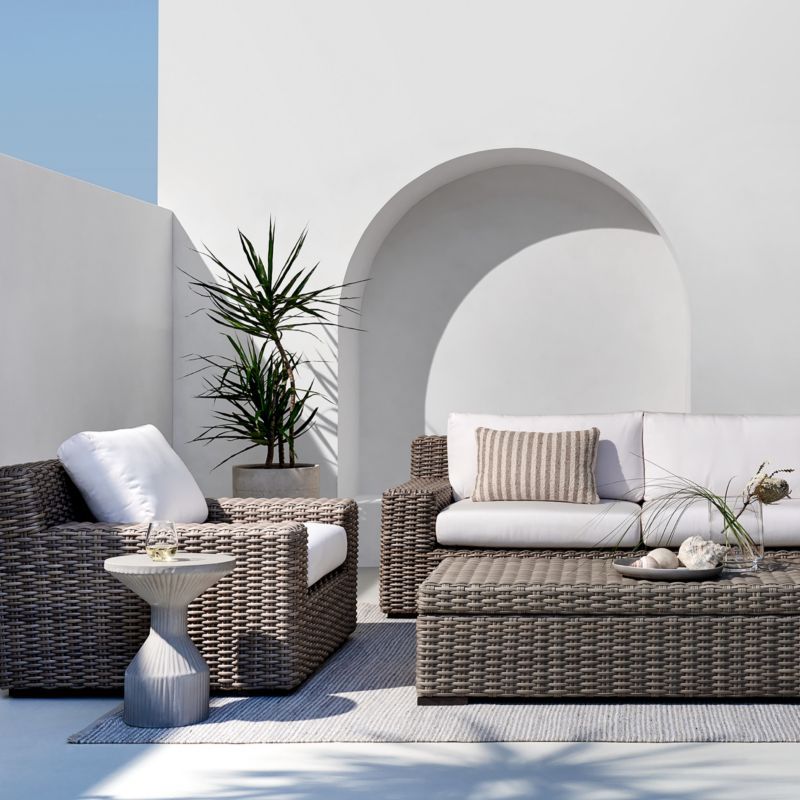 Abaco Outdoor Lounge Collection | Crate & Barrel | Crate & Barrel