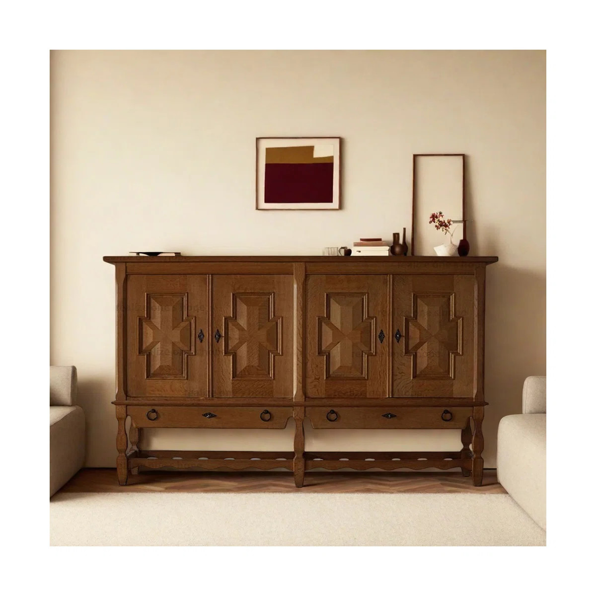 Kitchen Four-Door Sideboard | Wayfair North America