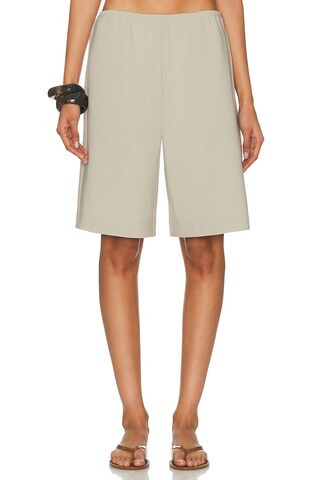 LESET Arielle City Short in Olive | FWRD 