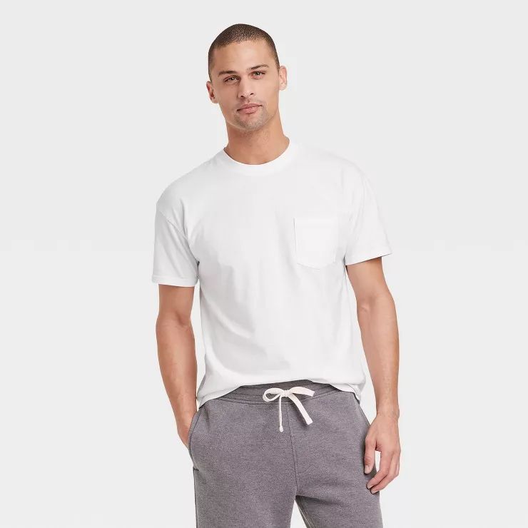 Men's Standard Fit Short Sleeve T-Shirt - Goodfellow & Co™ | Target