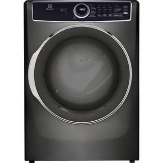 Electrolux 8.0 Cu. Ft Front Load Perfect Steam Electric Dryer with LuxCare Dry and Instant Refres... | The Home Depot