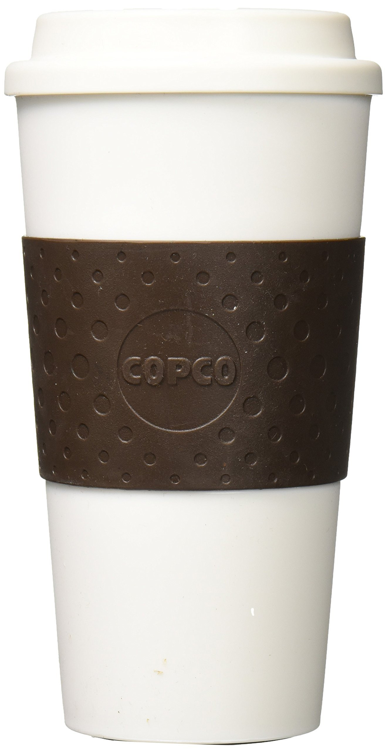 Copco Plastic Acadia Travel Mug, 16-Ounce, Brown | Amazon (US)