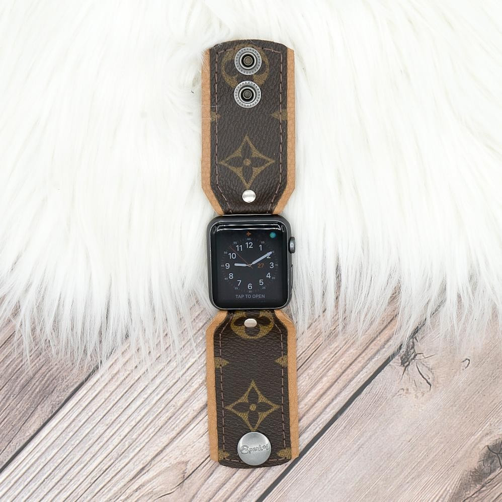 Bow Band in Upcycled LV Monogram | Sparkl