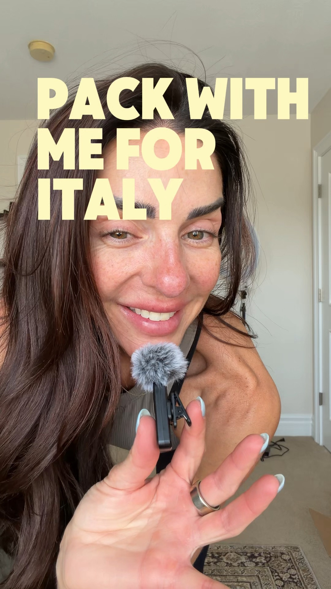 Pack with me for Italy.