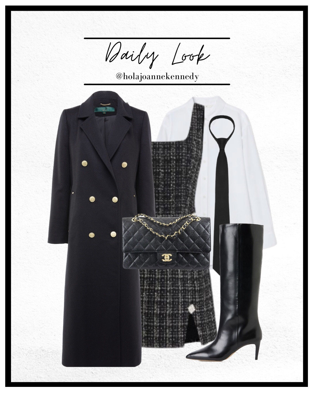 tweed pinafore dress, black tie outfit, preppy fashion, chic workwear, winter outfit inspo, classic style, elegant fashion, polished look, feminine style, timeless fashion 

#LTKstyletip #LTKworkwear #LTKuk