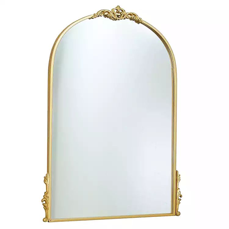 New! Gold Metal Filigree Embellished Wall Mirror | Kirkland's Home